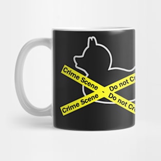 Turtle Tatort Tatort - police cordon Mug